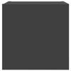 vidaXL Meubles TV muraux 2 pcs Gris 30,5x30x30 cm
