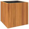 vidaXL Jardini&egrave;re 45x45x45 cm bois massif d'acacia