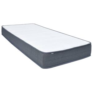 vidaXL Matelas de sommier tapissier fermet&eacute; moyenne 200x120x20 cm