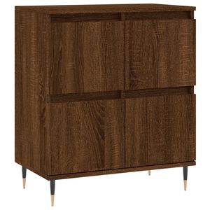 vidaXL Buffet Ch&ecirc;ne marron 60x35x70 cm Bois d'ing&eacute;nierie