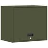 vidaXL Armoire murale pour garage Vert olive 60 x 40 x 53 cm