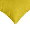 vidaXL Coussins de canapé 2 pcs Jaune 45 x 45 cm