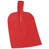 vidaXL T&ecirc;te de pelle Rouge 32 x 24,5 cm Acier enduit de poudre