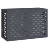 vidaXL Housse de climatiseur Anthracite 90 x 40 x 60 cm Acier
