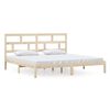 vidaXL Cadre de lit sans matelas bois de pin massif 200x200 cm