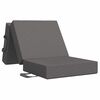 vidaXL Canap&eacute;-lit pliable 90 x 63 x 45 cm Gris clair