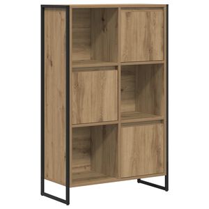 vidaXL Biblioth&egrave;que Ch&ecirc;ne artisan 68 x 30 x 108.5 cm Bois d'ing&eacute;nierie