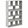 vidaXL Cloison de s&eacute;paration gris b&eacute;ton bois d'ing&eacute;nierie