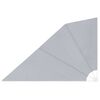 vidaXL Auvent lat&eacute;ral pliable de balcon Gris 160 x 240 cm
