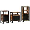 vidaXL Ensemble de mobilier de salle de bain 3 pi&egrave;ces