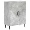 vidaXL Meuble de Rangement de Salle de Bain HAARLEM Gris b&eacute;ton