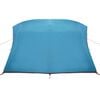 vidaXL Tente de camping avec toit Bleu 275 x 230 x 140 cm taffetas
