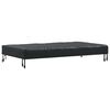 vidaXL Housse de Table Uni Noir 122 x 72 x 15 cm tissu