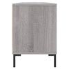 vidaXL Meuble TV sonoma gris 150x30x44,5 cm bois d'ingénierie