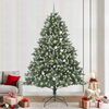 vidaXL Sapin de No&euml;l artificiel Vert 240 cm PVC, plastique et acier