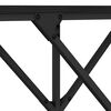 vidaXL Table console Ch&ecirc;ne noir 140 x 29 x 75 cm Bois d'ing&eacute;nierie