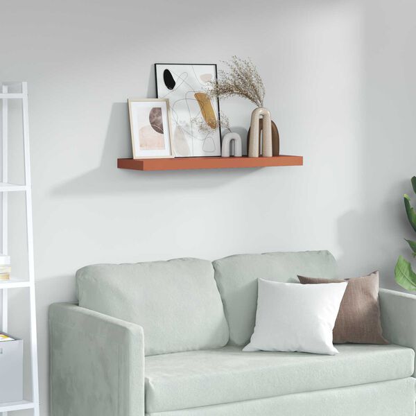 vidaXL &Eacute;tag&egrave;re Murale Rouge 90 x 23,5 x 4 cm Bois d'ing&eacute;nierie