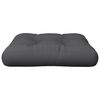 vidaXL Coussin de palette 60x60x12 cm gris tissu