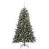 vidaXL Sapin de No&euml;l artificiel Vert 150 cm PVC, plastique et acier