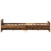 vidaXL Cadre de lit sans matelas vieux bois 160x200 cm bois ing&eacute;nierie