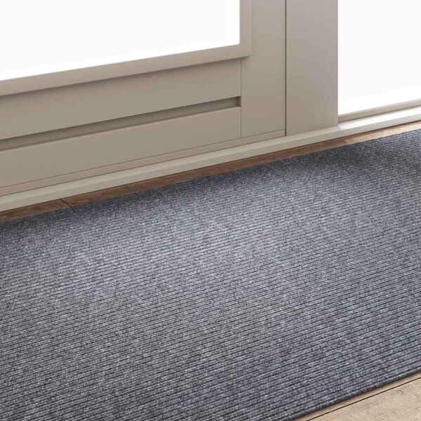 vidaXL Tapis Couloir Gris clair 100 x 200 cm tissu