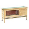 Kerbl Maison pour rongeurs Alfred 116x45x62 cm bois verniss&eacute;