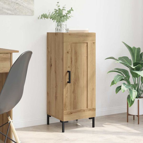 vidaXL Buffet Olden Ch&ecirc;ne artisanal 34,5 x 34 x 90 cm