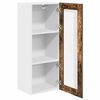 vidaXL Armoire suspendue Ch&ecirc;ne fum&eacute; 40 x 31 x 100 cm Bois d'ing&eacute;nierie
