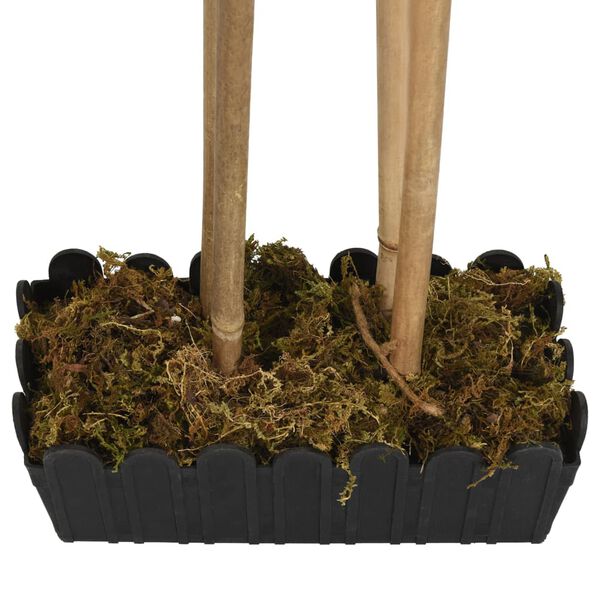 vidaXL Bambou artificiel 380 feuilles 80 cm vert