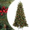 vidaXL Sapin de No&euml;l Artificiel &agrave; Branches Articul&eacute;es 150 cm 150 LED