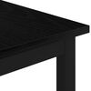 vidaXL Table basse Ch&ecirc;ne noir 60 x 30 x 36 cm Bois d'ing&eacute;nierie