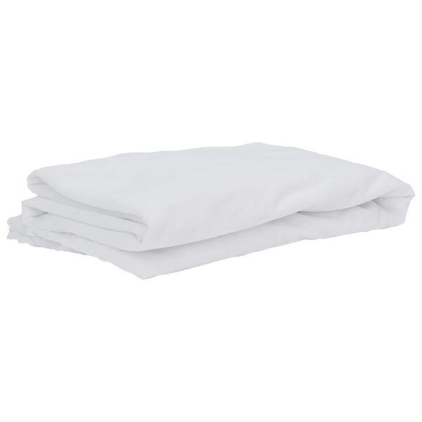 vidaXL Prot&egrave;ge-matelas blanc 120x200 cm imperm&eacute;able