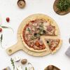 Livoo Ensemble de coupe de pizza 30 cm Bois
