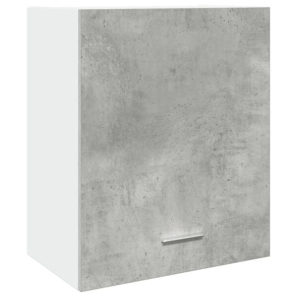 vidaXL Armoire suspendue "Lyon" Gris béton 50 x 31 x 60 cm Bois d'ingénierie
