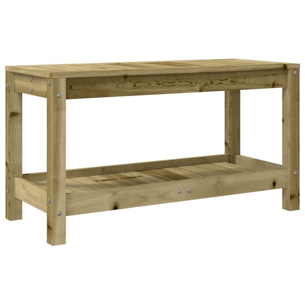 vidaXL Banc de jardin 82,5x35x45 cm bois de pin imprégné
