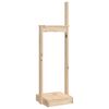 vidaXL Porte-b&ucirc;ches 33,5x30x110 cm Bois massif de pin
