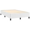 vidaXL Cadre de lit sans matelas blanc 120x190 cm similicuir