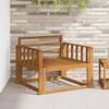 vidaXL Sofa de milieu ext&eacute;rieur Bois d'Acacia Massif Naturel