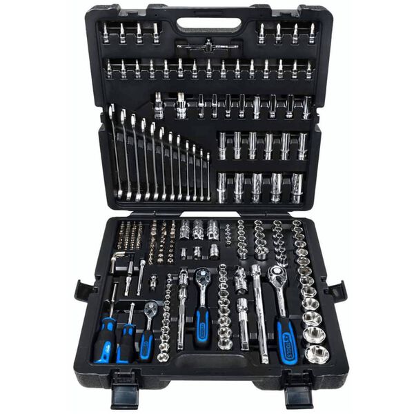 KS Tools Jeu de cl&eacute; &agrave; cliquet, douille 216 pcs CHROMEplus 18.0216