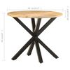 vidaXL Table d'appoint 68x68x56 cm Bois de manguier massif