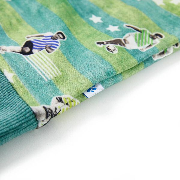 Sweatshirt pour enfants mélange vert clair 128