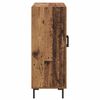 vidaXL Buffet Bois Ancien 69,5 x 34 x 90 cm Bois d'ing&eacute;nierie et fer