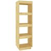 vidaXL Biblioth&egrave;que/S&eacute;parateur de pi&egrave;ce 40x35x135 cm pin massif