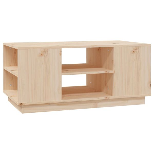 vidaXL Table basse 90x49x40,5 cm Bois massif de pin