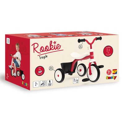 Smoby Tricycle bébé Rookie Rouge
