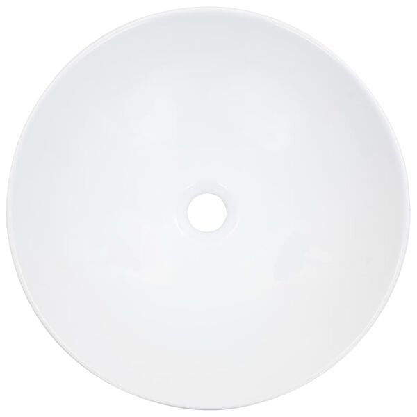 vidaXL Lavabo 41x12,5 cm C&eacute;ramique Blanc