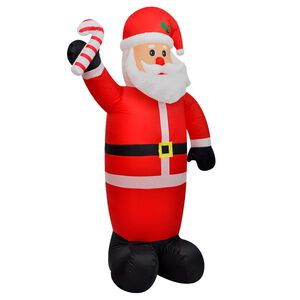 vidaXL P&egrave;re No&euml;l gonflable avec LED 120 cm