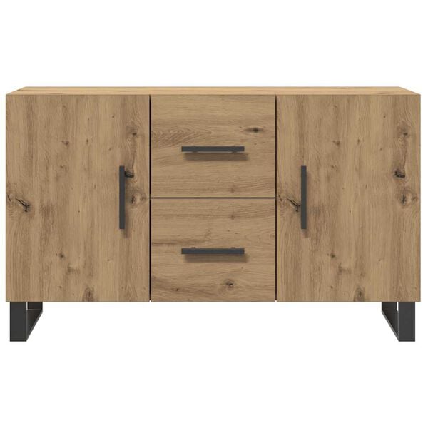 vidaXL Buffet chêne artisanal 100x36x60 cm bois d'ingénierie