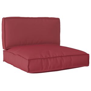 vidaXL Set de coussins de palette Tissu Oxford Beige 80 x 80 x 52 cm