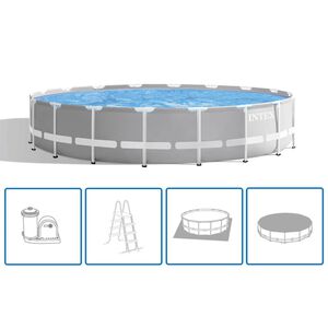 Intex Ensemble de piscine ronde Prism Frame 549x122 cm 26732GN